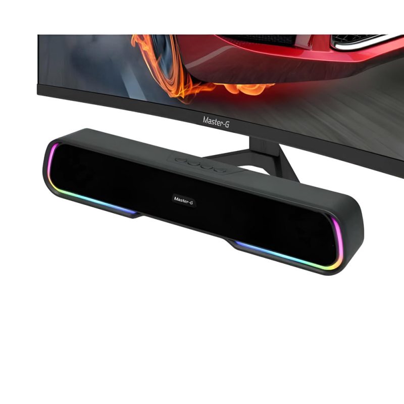 Parlante Barra De Sonido Gamer Parlante Rgb MasterG - imagen 2
