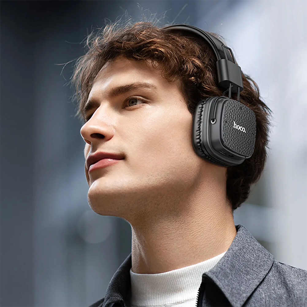 Audífonos Hoco W56 Earl Bluetooth sonido premium rayoshop