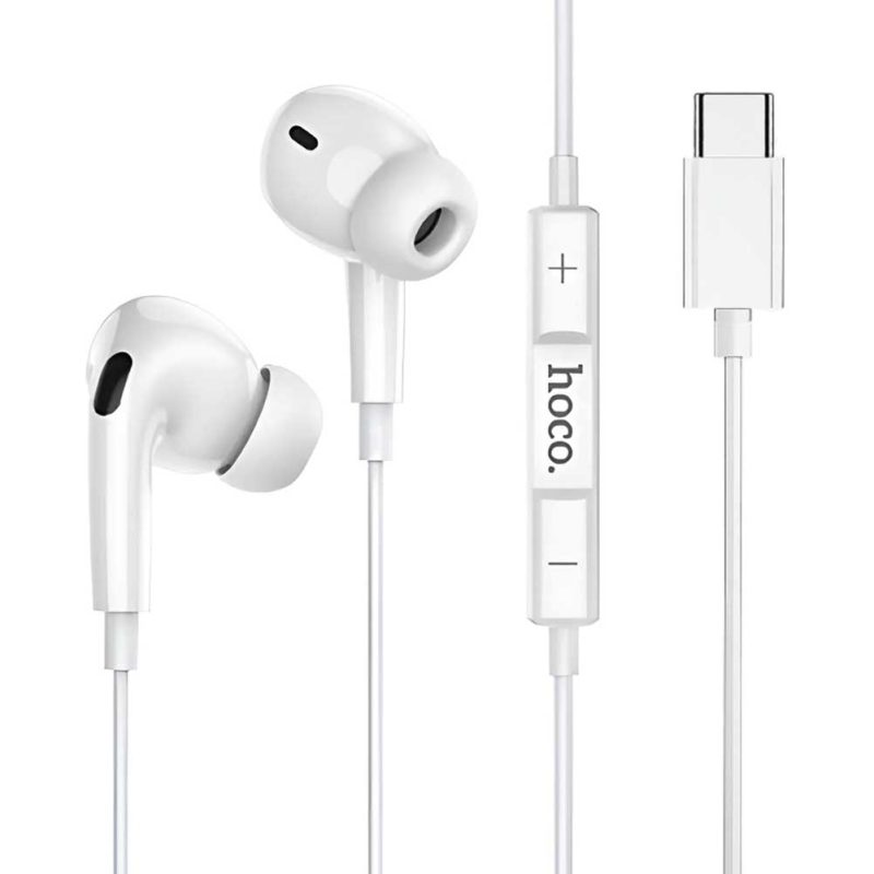 Audífonos Hoco M101 Pro con cable resistente USB-C rayoshop