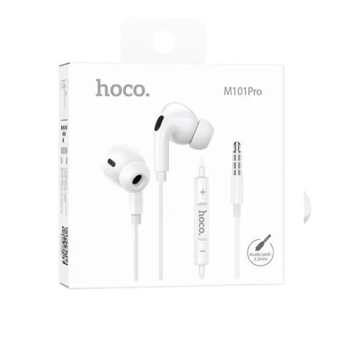 Audífonos Hoco M101 Pro alámbricos para música y llamadas Rayoshop
