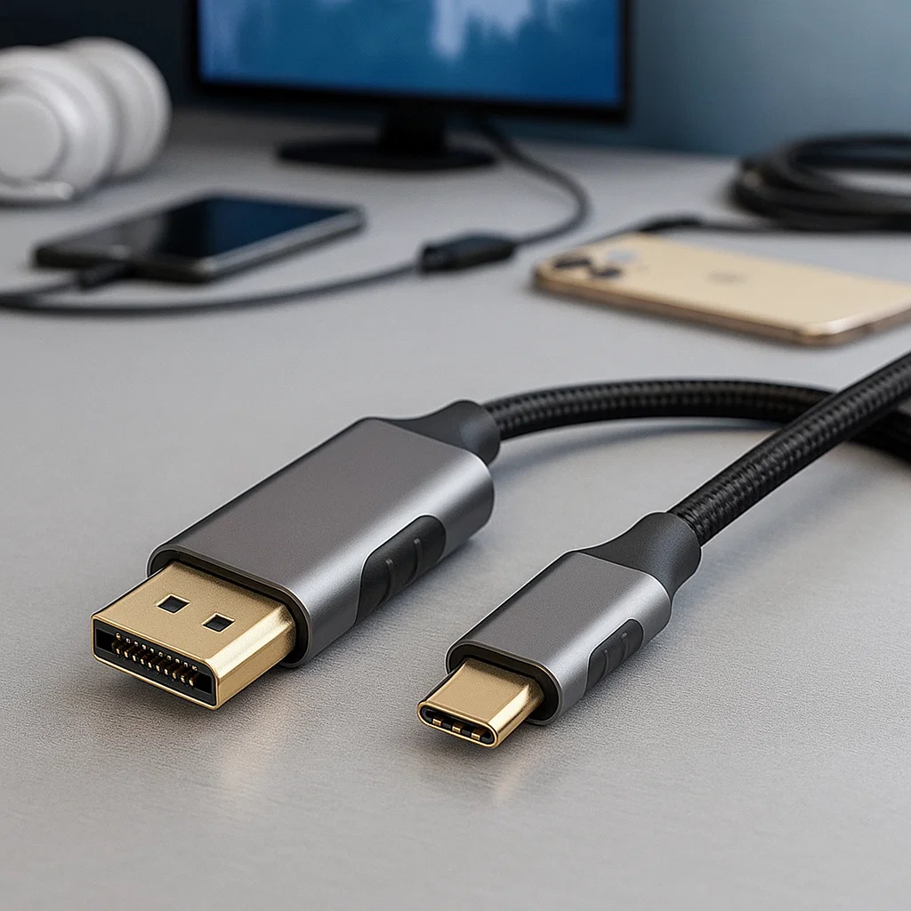 Cable USB-C a DP 4K 8K para monitores EON Rayoshop