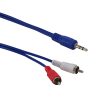 Cable estéreo jack 3.5 mm a RCA para home audio Rayoshop