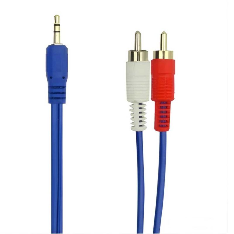 Cable 3.5 mm a RCA para amplificador Rayoshop