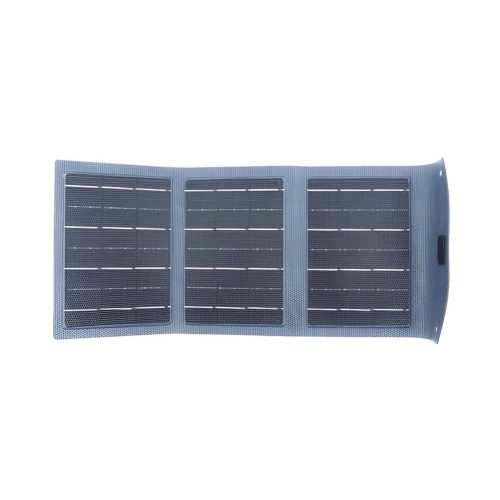 Cargador solar USB con linterna integrada rayoshop