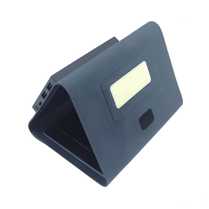 Powerbank solar con panel de carga rápida rayoshop