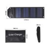 Cargador solar multifuncional 60W para emergencia Rayoshop