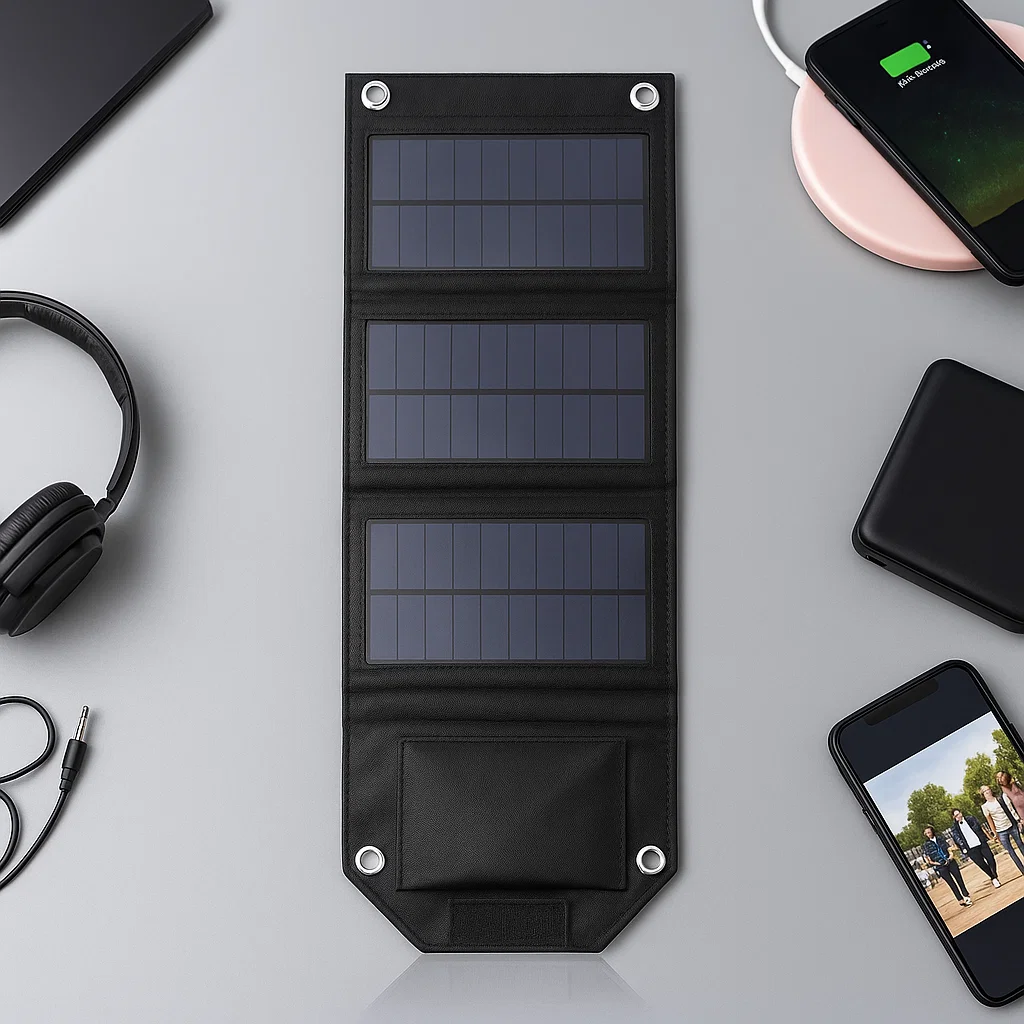 Panel solar portátil 60W compatible con múltiples equipos Rayoshop