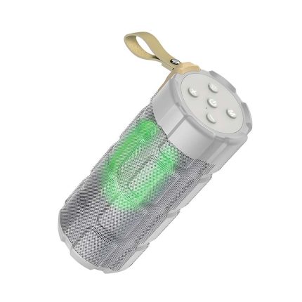 Parlante portátil Bluetooth Hoco HC07 con luces LED rayoshop