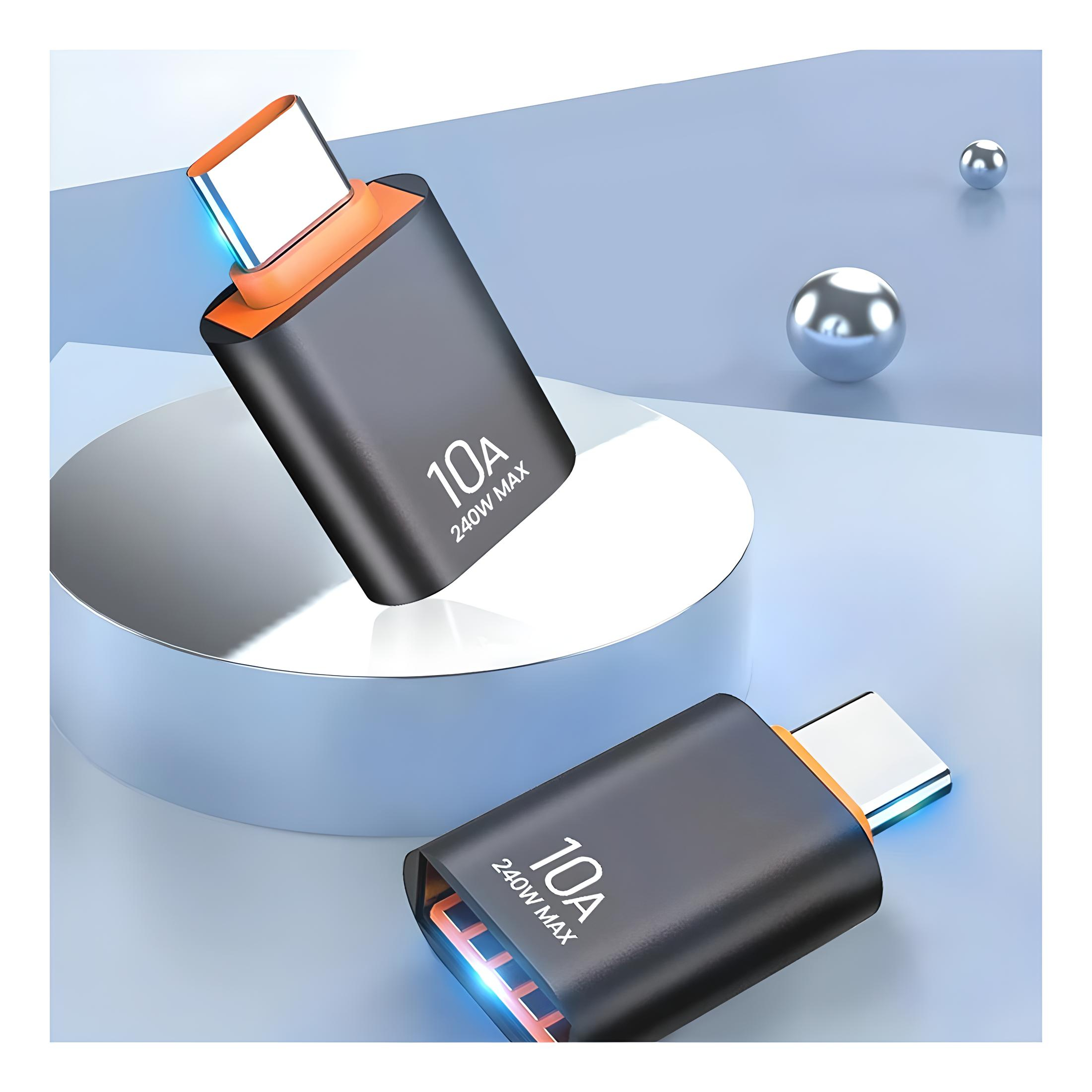 Adaptador USB-C a USB potencia 240W Rayoshop