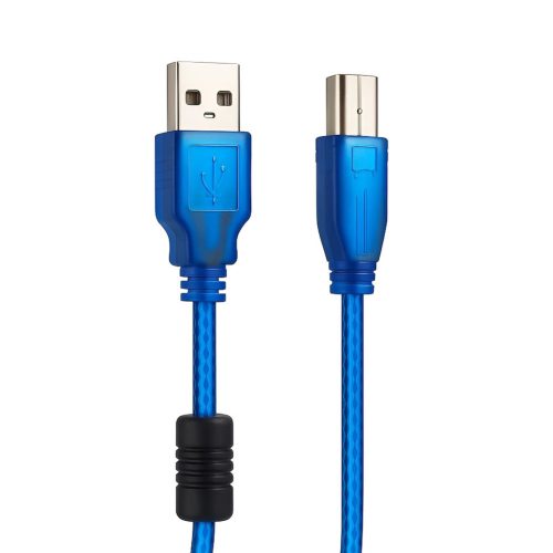 Cable USB tipo B para escáner e impresora 1.5m Rayoshop