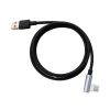 Cable USB-C 90° para carga segura y transferencia Rayoshop