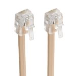 Cable de línea fija RJ11 6P4C para teléfonos EON Rayoshop
