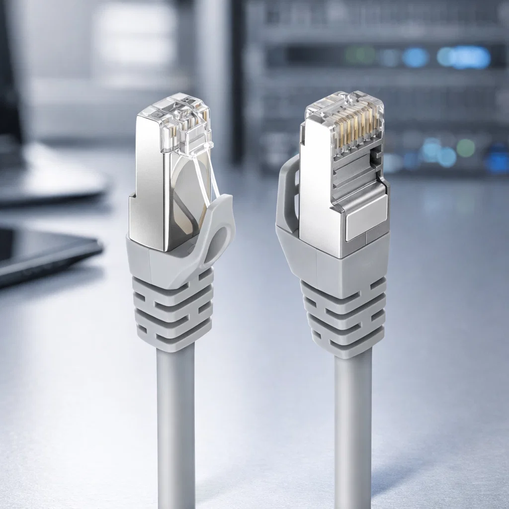 Cable de red CAT6 patch cord 10m blindado Rayoshop