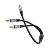 Splitter jack 3.5 mm compacto Hoco UPA21 Rayoshop