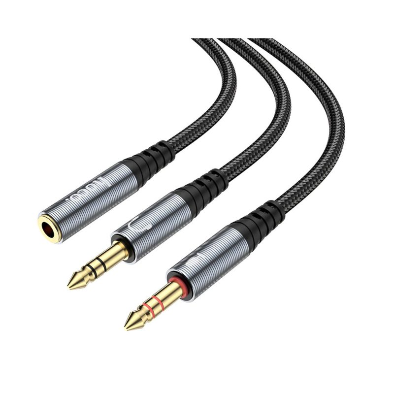 Divisor de audífonos Hoco UPA21 jack 3.5 mm Rayoshop