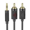 Cable auxiliar Hoco para TV parlantes y amplificadores Rayoshop