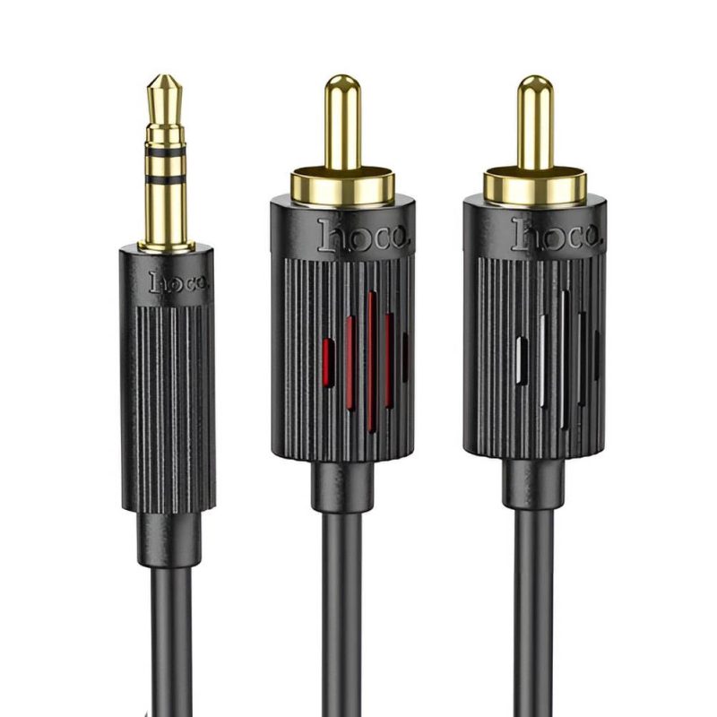 Cable auxiliar Hoco para TV parlantes y amplificadores Rayoshop