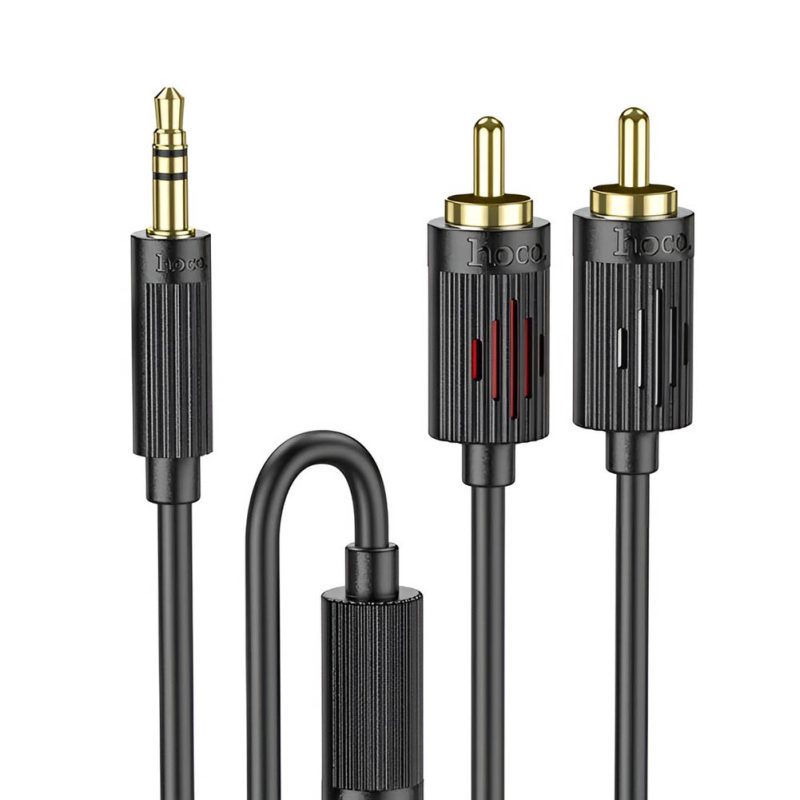 Cable jack 3.5 mm a RCA Hoco para equipos de sonido Rayoshop