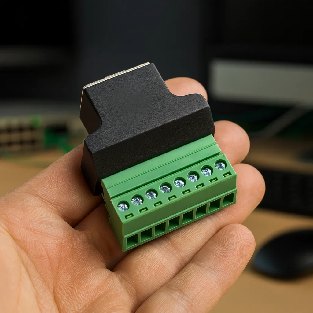 Conector hembra RJ45 Cat6 para cableado estructurado Rayoshop
