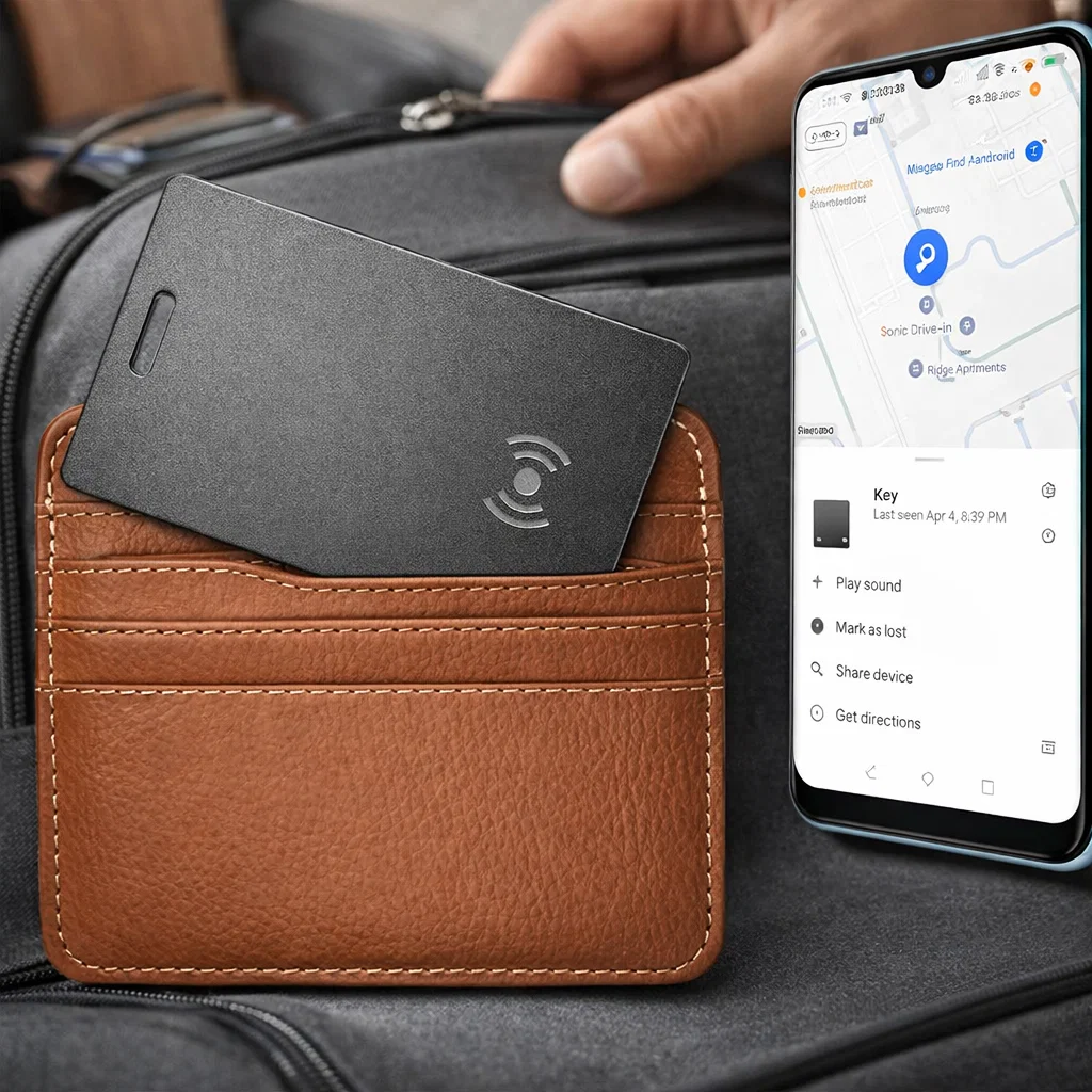 Dispositivo localizador plano Android uso diario Rayoshop