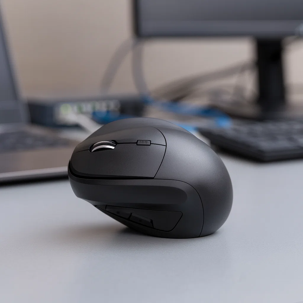 mouse ergonomico vertical alivio muñeca rayoshop