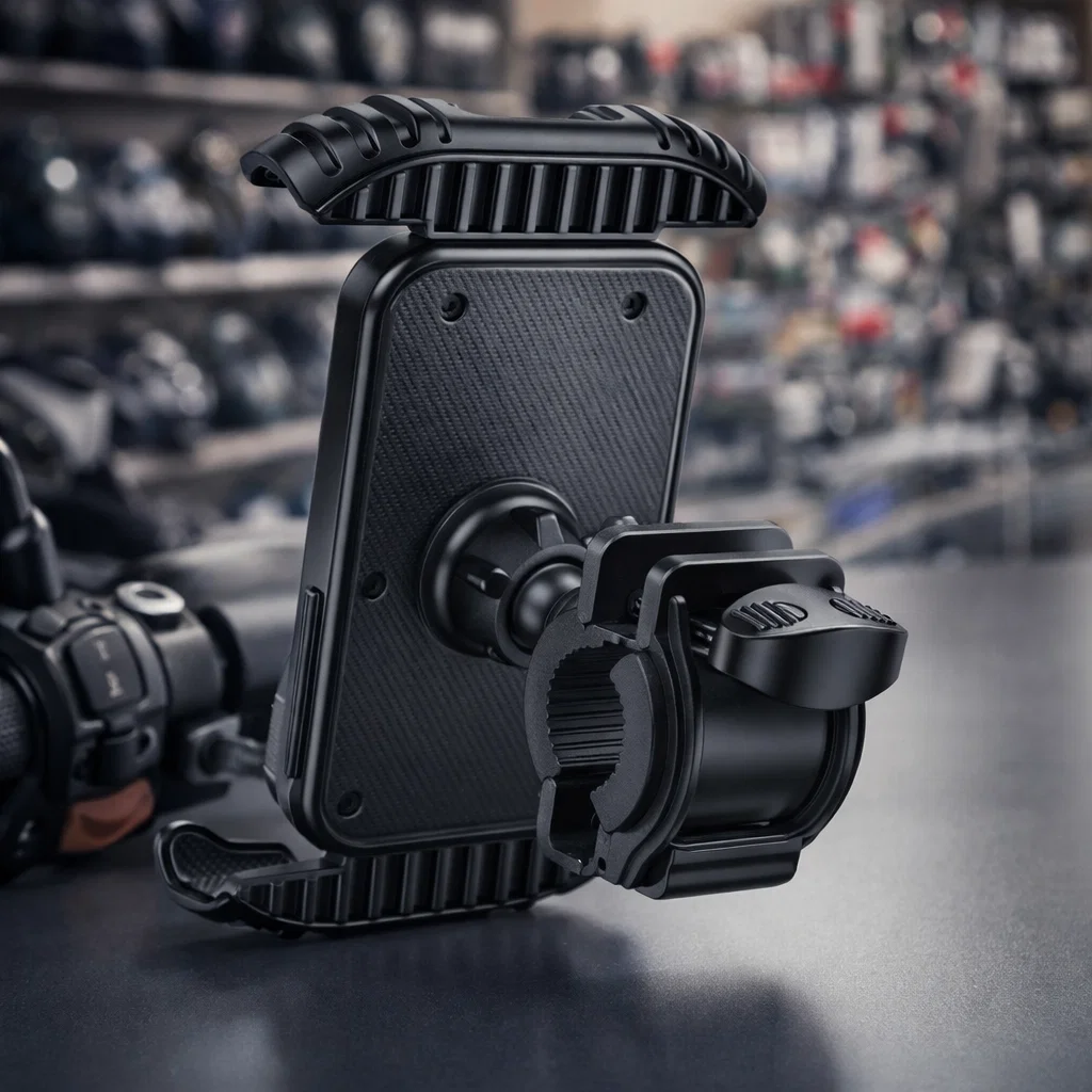 Porta smartphone moto Borofone BH105 sujeción segura Rayoshop