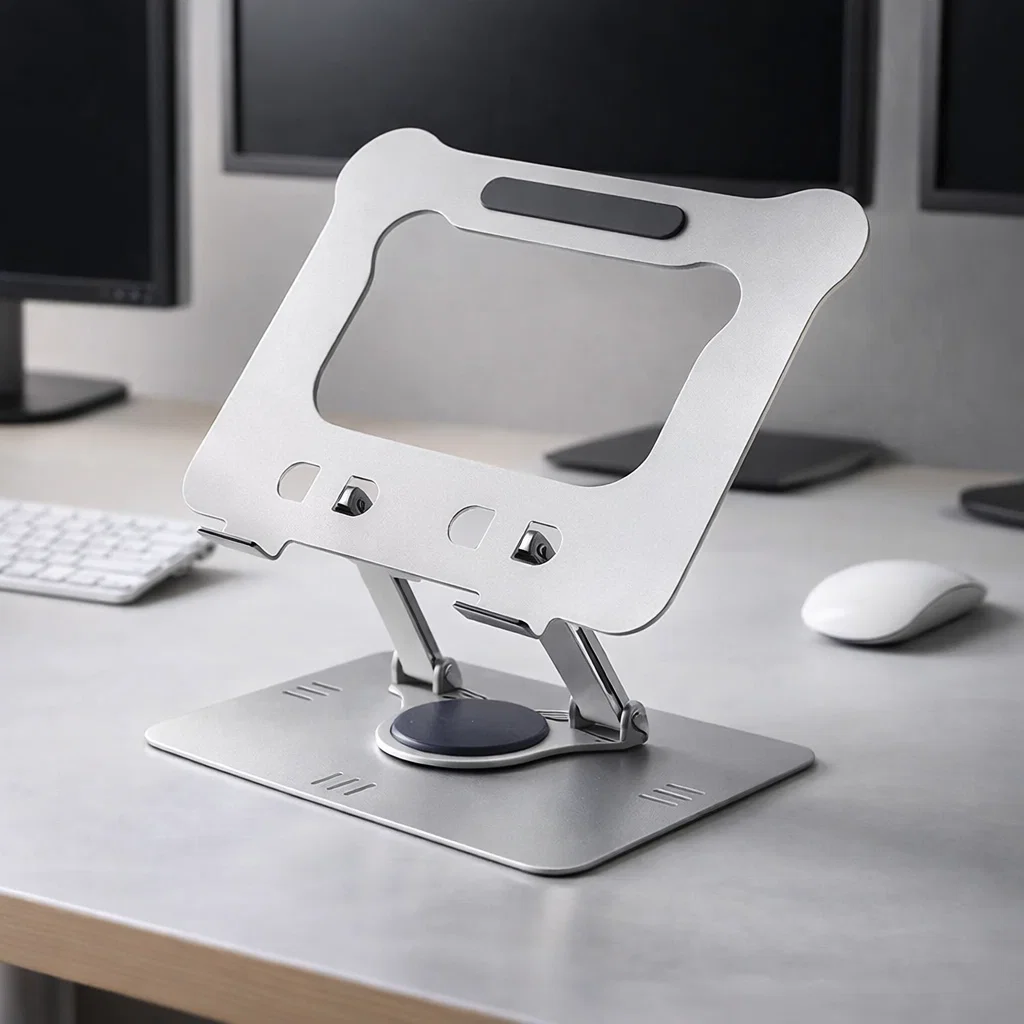 Soporte notebook metálico ergonómico elevable Rayoshop