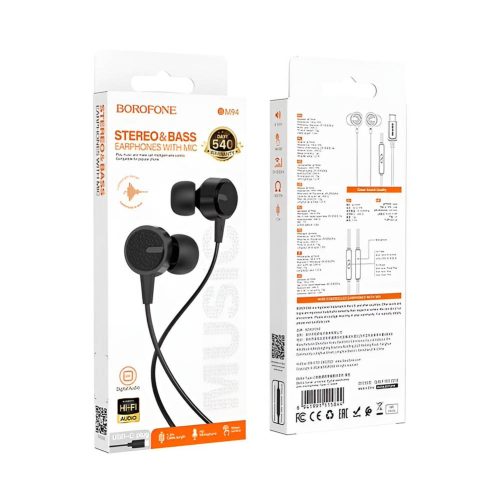 Audífonos in-ear Borofone BM94 con micrófono Rayoshop Chile