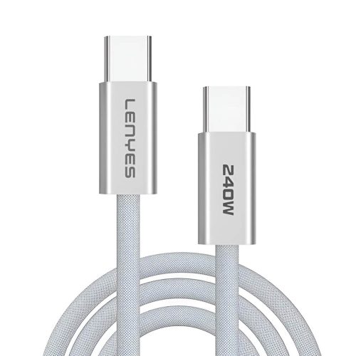 Cable carga rápida 240W USB-C Lenyes LC550 Rayoshop