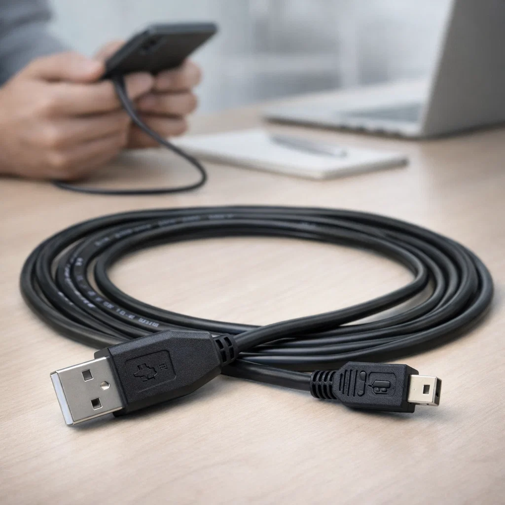 Cable Mini USB EON 1,8 metros compatible PS3 Rayoshop