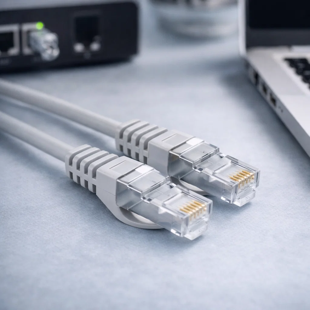 Cable de internet Cat6 3 metros metálico Rayoshop