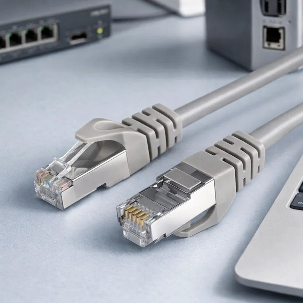 Cable LAN RJ45 Cat6 blindado 3 metros Rayoshop Chile