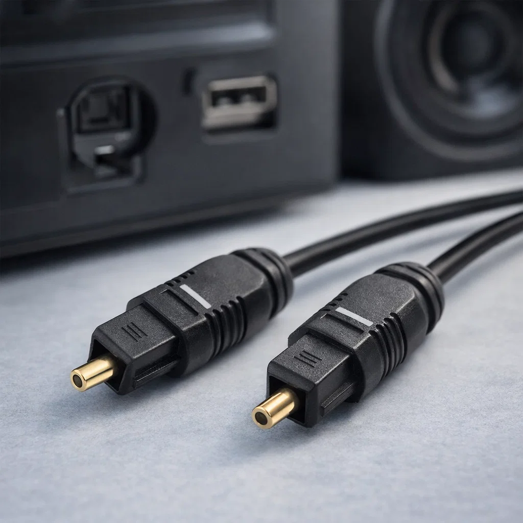 Cable audio fibra óptica EON 1.5 metros Rayoshop
