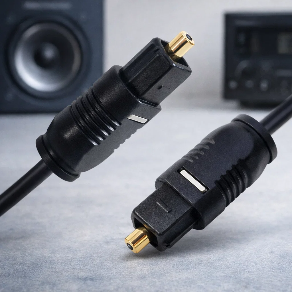 Cable fibra óptica Toslink 1,5 metros EON venta Rayoshop