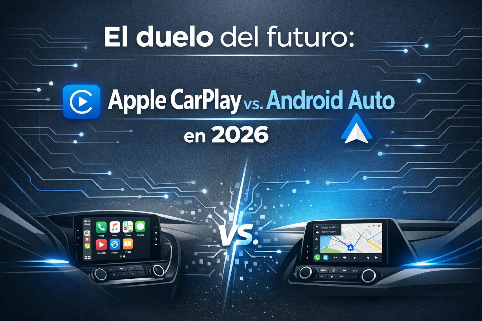 Rayoshop Chile comparativa Apple CarPlay vs Android Auto 2026
