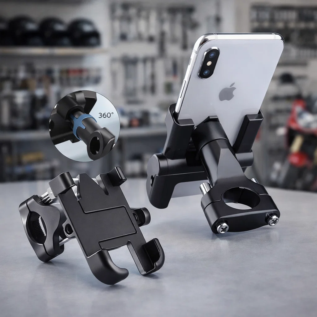 Soporte universal moto Rayoshop para teléfonos móviles