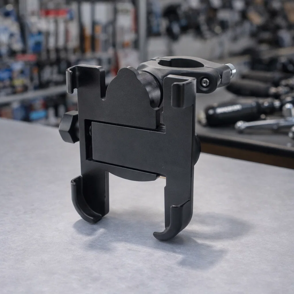 Soporte metálico Rayoshop para celular en moto universal