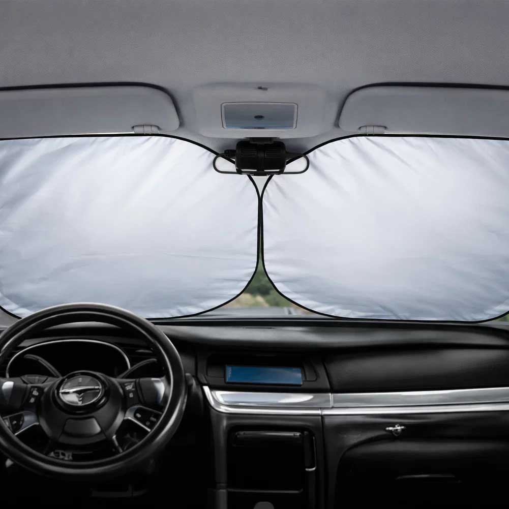 Parasol Quitasol para Auto – Set 6 Piezas Nylon Aluminizado