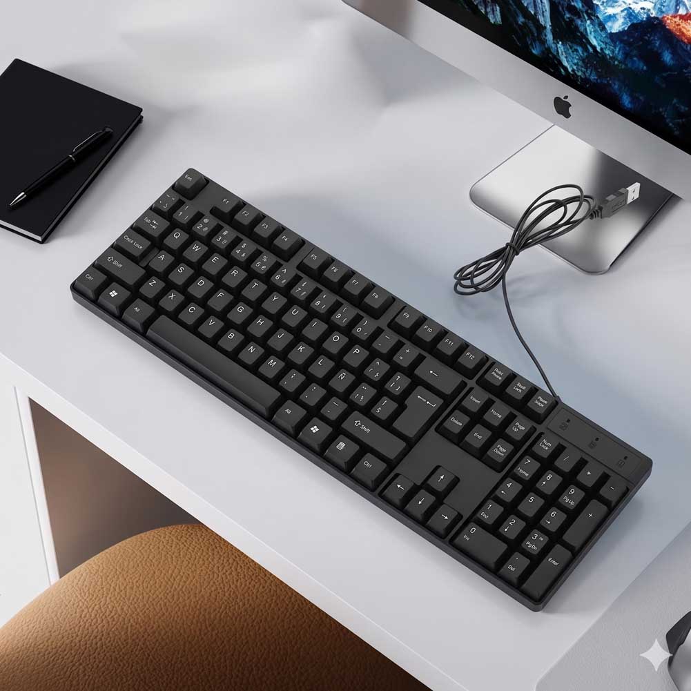 Teclado USB Rayoshop para notebook PC y escritorio