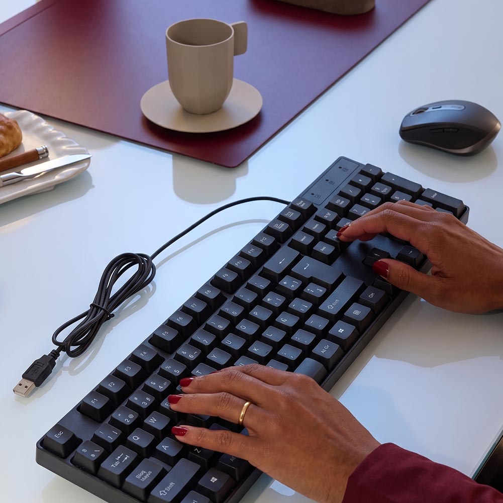 Teclado alambrico compacto para notebook Rayoshop Chile