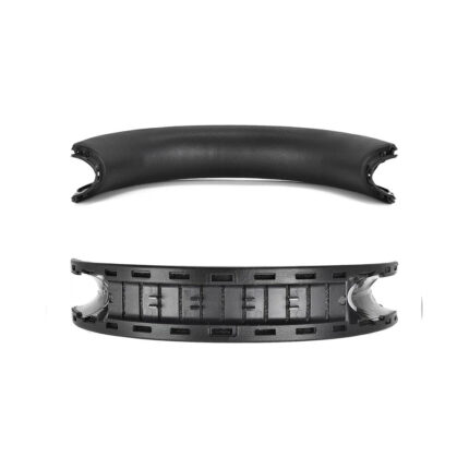 Diadema negra de repuesto para audífonos Xbox Series XS y Xbox One, con acolchado curvo y base interna plástica para un ajuste firme.