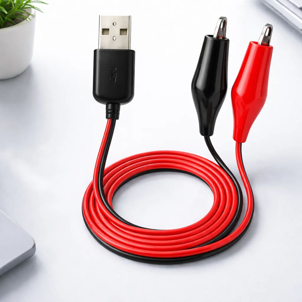 CB021-RY011 CABLE USB A PINZAS TIPO COCODRILOS ELÉCTRICAS (1)