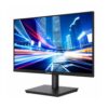 Monitor Master-G MGME2230 de 22 pulgadas con pantalla FHD IPS y diseño frameless negro, mostrando una ciudad nocturna con luces en movimiento.