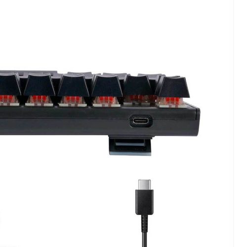 Teclado Mecanico Gamer Alambrico Retroiluminado Español Latino Levo Novablade - Imagen 3