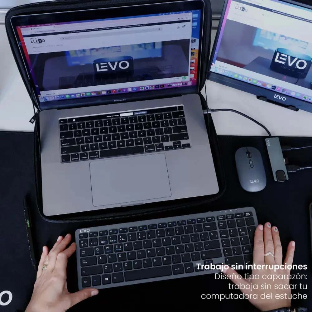 ES020-LE001 ESTUCHE NOTEBOOK 13 Y 14 LEVO HARDSHELL (5)
