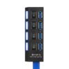 Hub 4 en 1 Adaptador Multipuertos USB 3.0 a 4xUSB 3.0 con Interuptor por Puerto - Imagen 2