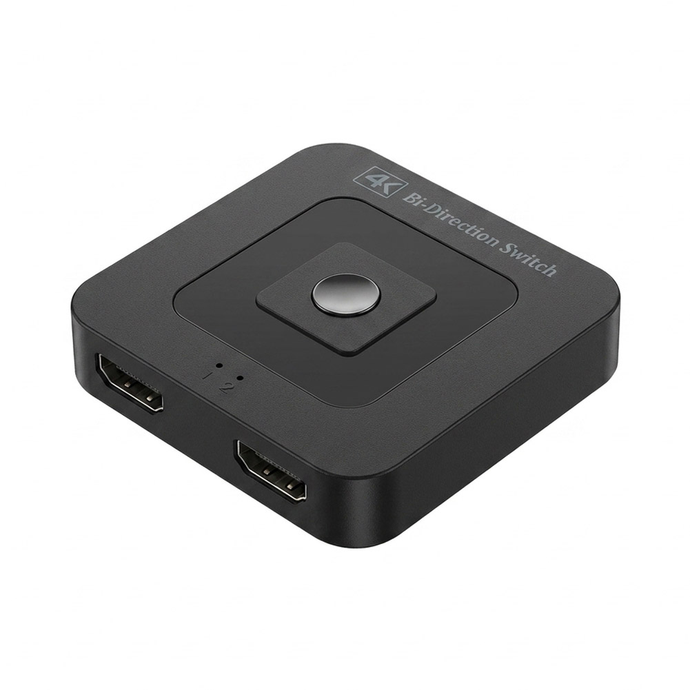SP016-RY001 SWITCH HDMI BIDIRECCIONAL 2X1 (6) Adaptador Splitter y Switch HDMI a Doble HDMI para Video 2K y 4K con Interuptor - Imagen 1